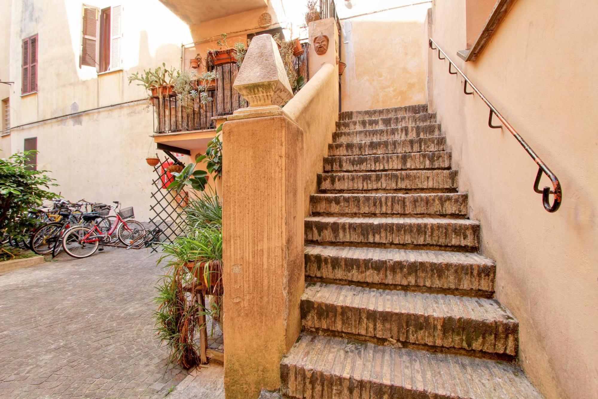 Campo De Fiori - Loft In Originario Anfiteatro Romano المظهر الخارجي الصورة